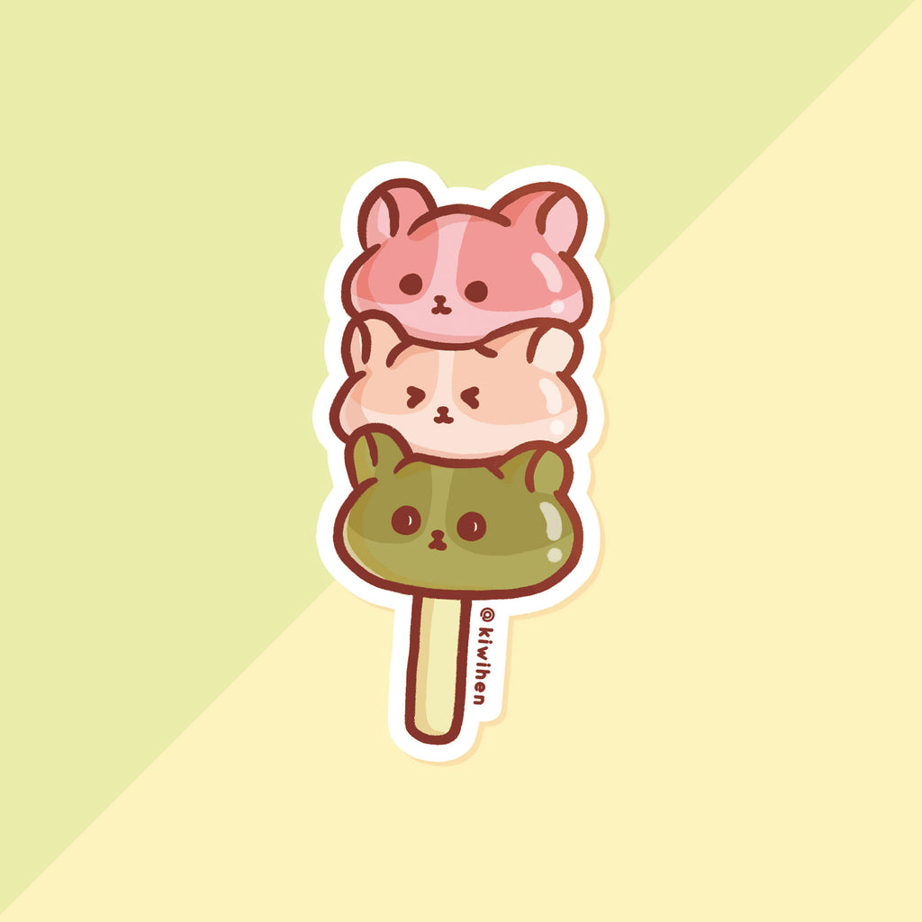 Dango Corgi Sticker