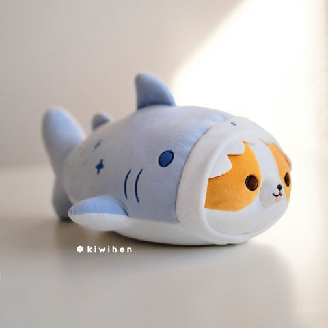Shark Corgi Plush Toy