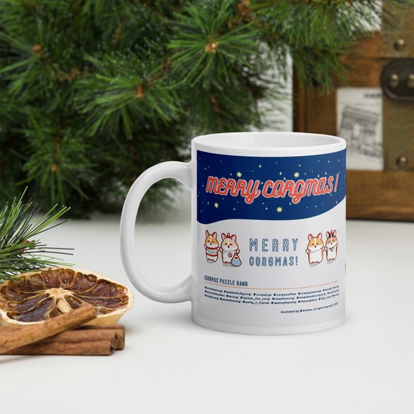 Merry Corgmas Corgi Mug