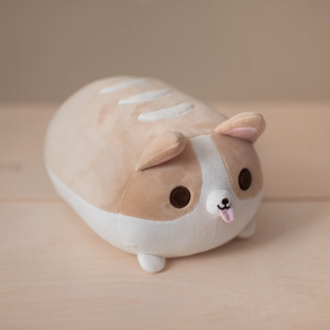 Corgi Bread Loaf Plushie - Small