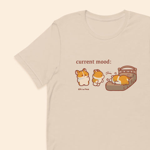 Current Mood Corgi Unisex T-Shirt