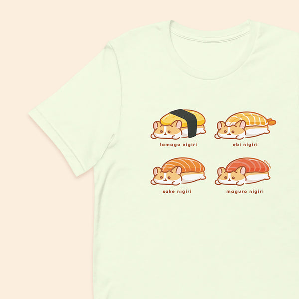 Sushi Corgi Unisex T-Shirt