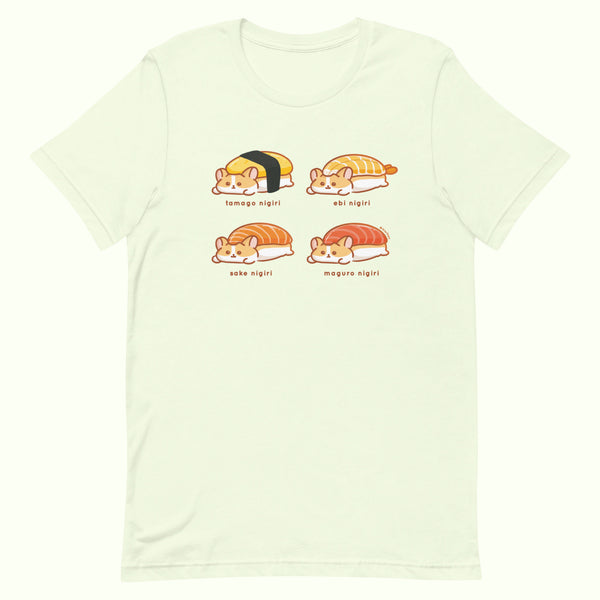 Sushi Corgi Unisex T-Shirt