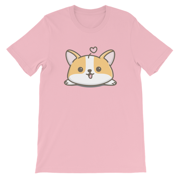 Corgi T Shirt (double sided design), unisex
