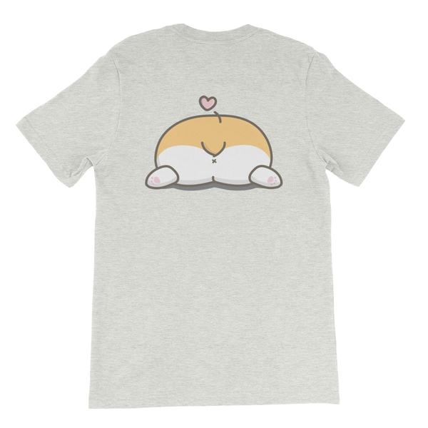 Corgi T Shirt (double sided design), unisex