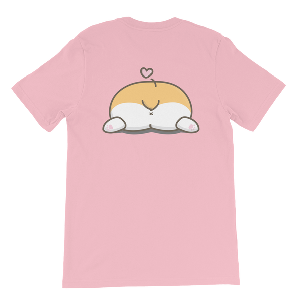 Corgi T Shirt (double sided design), unisex