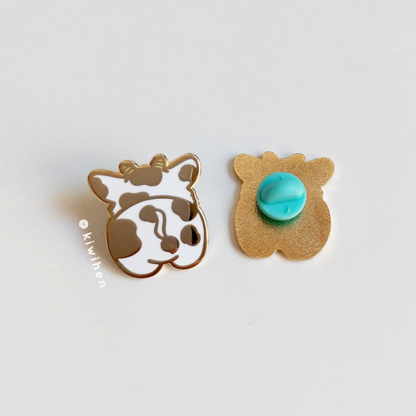 Moo Corgi Booty Enamel Pin