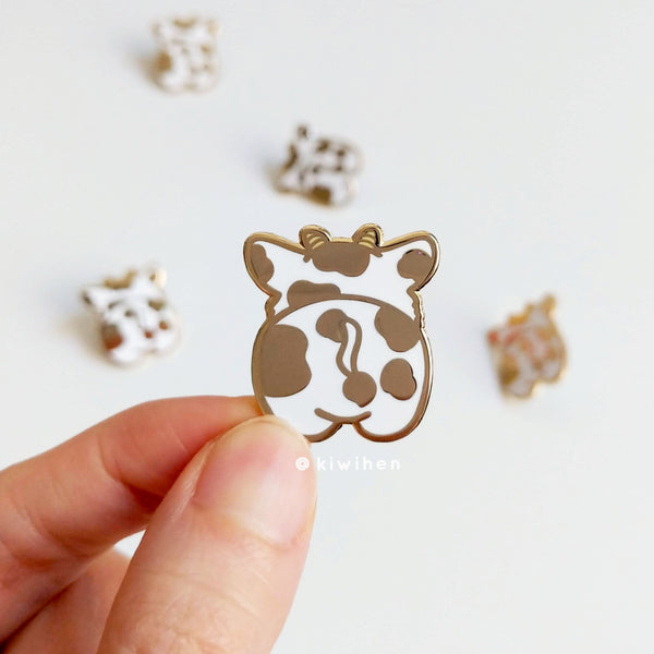 Moo Corgi Booty Enamel Pin